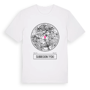 Subregion tyski t-shirt – ekologisk bomull t-shirt från Pinshirt