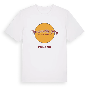 Tarnowskie Góry cirkel t-shirt – ekologisk bomull t-shirt från Pinshirt