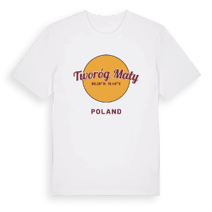 Tworóg Mały cirkel t-shirt – ekologisk bomull t-shirt från Pinshirt