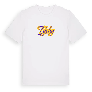 Tychy baseball t-shirt – ekologisk bomull t-shirt från Pinshirt