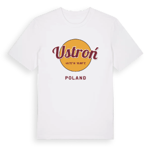Ustroń cirkel t-shirt – ekologisk bomull t-shirt från Pinshirt