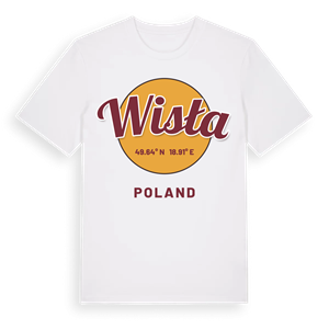 Wisła cirkel t-shirt – ekologisk bomull t-shirt från Pinshirt