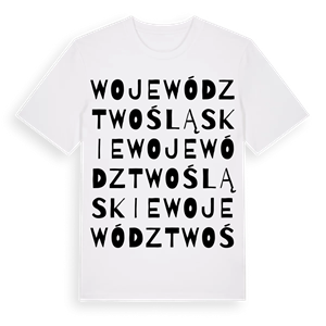 województwo śląskie ordlek t-shirt – ekologisk bomull t-shirt från Pinshirt