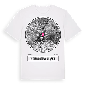 województwo śląskie t-shirt – ekologisk bomull t-shirt från Pinshirt