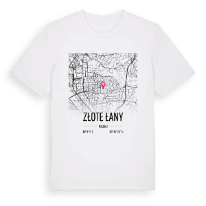 Złote Łany karta t-shirt – ekologisk bomull t-shirt från Pinshirt