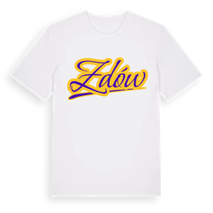 Zdów baseball t-shirt – ekologisk bomull t-shirt från Pinshirt