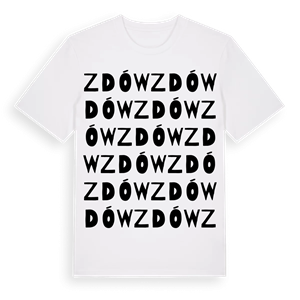 Zdów ordlek t-shirt – ekologisk bomull t-shirt från Pinshirt