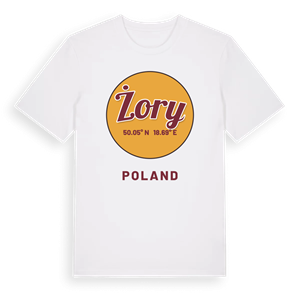Żory cirkel t-shirt – ekologisk bomull t-shirt från Pinshirt