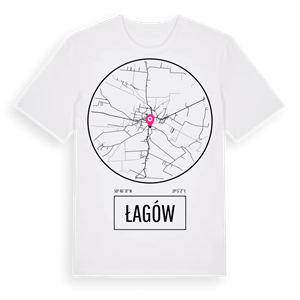 Łagów t-shirt – ekologisk bomull t-shirt från Pinshirt