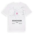 Bebelno-Kolonia karta t-shirt
