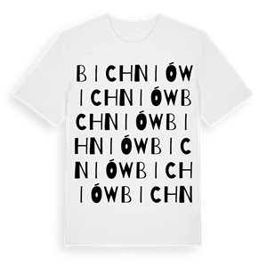 Bichniów ordlek t-shirt – ekologisk bomull t-shirt från Pinshirt