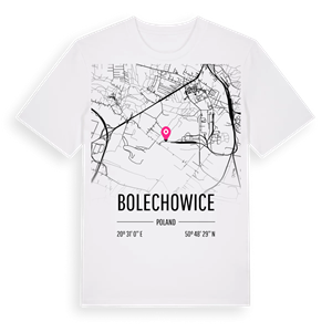 Bolechowice karta t-shirt – ekologisk bomull t-shirt från Pinshirt