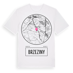 Brzeziny t-shirt – ekologisk bomull t-shirt från Pinshirt