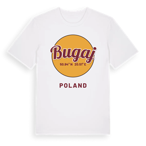 Bugaj cirkel t-shirt – ekologisk bomull t-shirt från Pinshirt