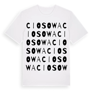 Ciosowa ordlek t-shirt – ekologisk bomull t-shirt från Pinshirt