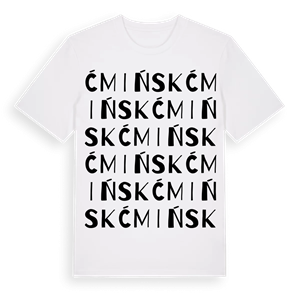 Ćmińsk ordlek t-shirt – ekologisk bomull t-shirt från Pinshirt