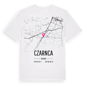 Czarnca karta t-shirt – ekologisk bomull t-shirt från Pinshirt