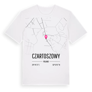 Czartoszowy karta t-shirt – ekologisk bomull t-shirt från Pinshirt