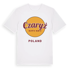 Czaryż cirkel t-shirt – ekologisk bomull t-shirt från Pinshirt