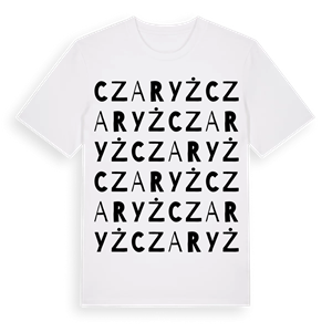 Czaryż ordlek t-shirt – ekologisk bomull t-shirt från Pinshirt