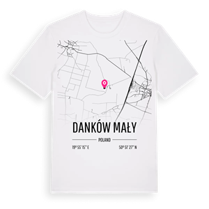 Danków Mały karta t-shirt – ekologisk bomull t-shirt från Pinshirt