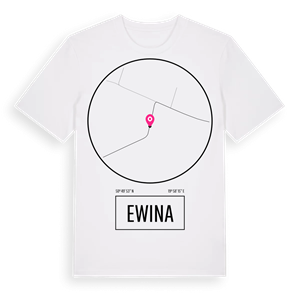 Ewina t-shirt – ekologisk bomull t-shirt från Pinshirt