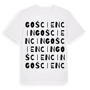 Gościencin ordlek t-shirt – ekologisk bomull t-shirt från Pinshirt