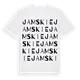 Jamskie ordlek t-shirt