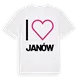 Jag älskar Janów t-shirt stort tryck