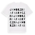 Jaworznia Fabryczna ordlek t-shirt