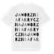 Jaworznia Fabryczna ordlek t-shirt