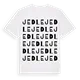 Jedle ordlek t-shirt