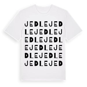 Jedle ordlek t-shirt – ekologisk bomull t-shirt från Pinshirt