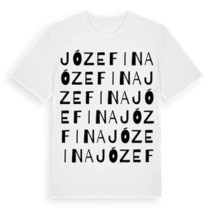 Józefina ordlek t-shirt – ekologisk bomull t-shirt från Pinshirt