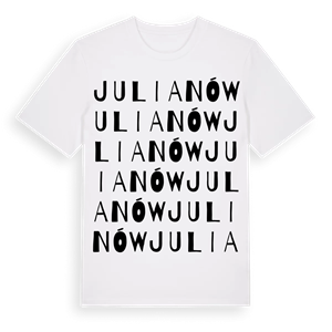 Julianów ordlek t-shirt – ekologisk bomull t-shirt från Pinshirt
