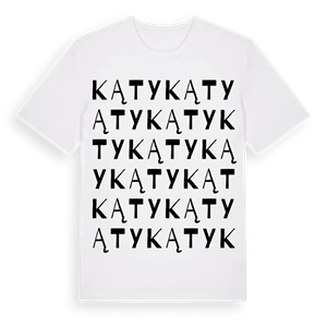 Kąty ordlek t-shirt – ekologisk bomull t-shirt från Pinshirt