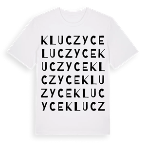 Kluczyce ordlek t-shirt – ekologisk bomull t-shirt från Pinshirt