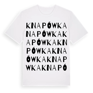 Knapówka ordlek t-shirt – ekologisk bomull t-shirt från Pinshirt