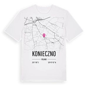 Konieczno karta t-shirt – ekologisk bomull t-shirt från Pinshirt