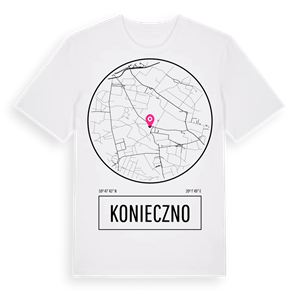 Konieczno t-shirt – ekologisk bomull t-shirt från Pinshirt