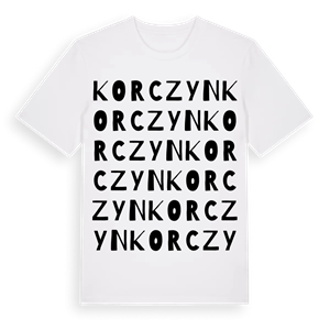 Korczyn ordlek t-shirt – ekologisk bomull t-shirt från Pinshirt
