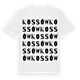 Kossów ordlek t-shirt