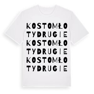 Kostomłoty Drugie ordlek t-shirt – ekologisk bomull t-shirt från Pinshirt