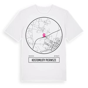 Kostomłoty Pierwsze t-shirt – ekologisk bomull t-shirt från Pinshirt
