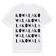 Kowala ordlek t-shirt
