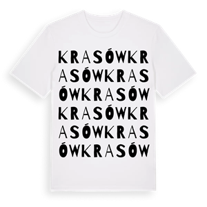 Krasów ordlek t-shirt – ekologisk bomull t-shirt från Pinshirt