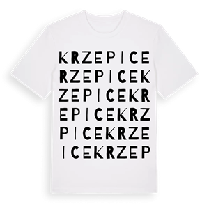 Krzepice ordlek t-shirt – ekologisk bomull t-shirt från Pinshirt