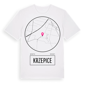 Krzepice t-shirt – ekologisk bomull t-shirt från Pinshirt