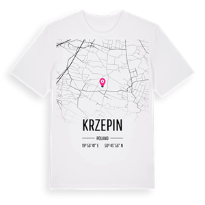 Krzepin karta t-shirt – ekologisk bomull t-shirt från Pinshirt