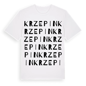 Krzepin ordlek t-shirt – ekologisk bomull t-shirt från Pinshirt
